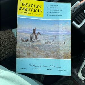 Vintage Western Horseman Magazine